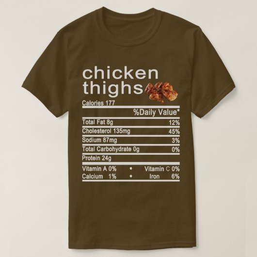 Voedings- en stofwisselingslabel t-shirt (Design voorkant)