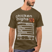Voedings- en stofwisselingslabel t-shirt (Voorkant)