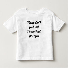 Voedingsallergie TShirt
