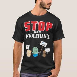 Voedingsallergieën stoppen de intolerantie - Glut T-shirt