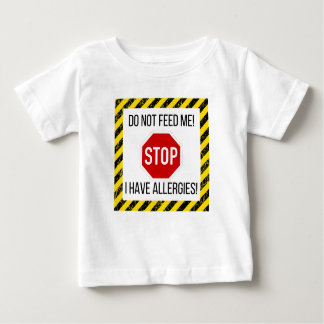 Voedingsallergieën voor peuter- en baby-T-shirt