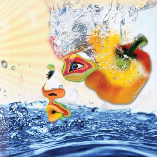 Voedingsbewustzijn Napkins Servet