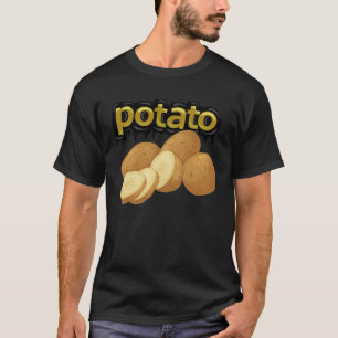 Voedingsdeskundige Aardappel voor diëtist en vegan T-shirt