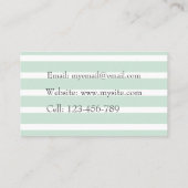 Voedingsdeskundige & diëtist Food Expert Schattige Visitekaartje (Achterkant)