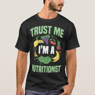 Voedingsdeskundige Diëtist Gezondheidscoaches RDN T-shirt