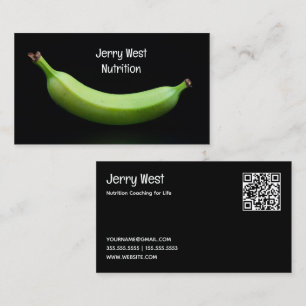 🍌 Voedingsdeskundige Foodie Custom QR Visitekaartje