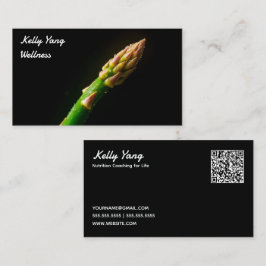 Voedingsdeskundige Nutrition Trainer Aangepaste QR Visitekaartje