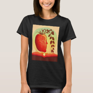 Voedingsdeskundige Tomaat Fruit Groente Dietist en T-shirt