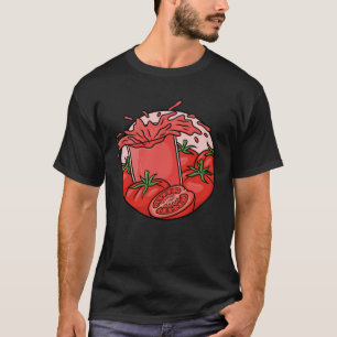 Voedingsdeskundige Tomaat Fruit Groente Dietist en T-shirt