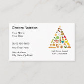 Voedingsdeskundige Visitekaartjes (Voorkant)