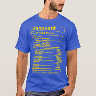 Voedingsfeiten Afstuderen T-shirt