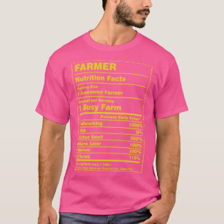 Voedingsfeiten Boer T-shirt