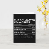 Voedingsfeiten Collega Werkfeest Matching Ha Kaart (Gele Bloem)