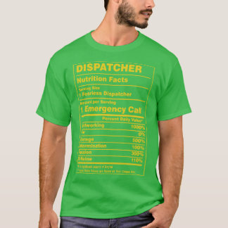 Voedingsfeiten Dispatcher T-shirt