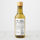 voedingsfeiten Ingrediënt Etiket op voedingsmidde (Voorkant)