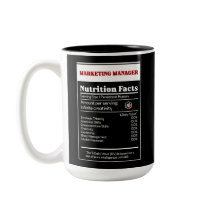 Voedingsfeiten van Marketing Manager