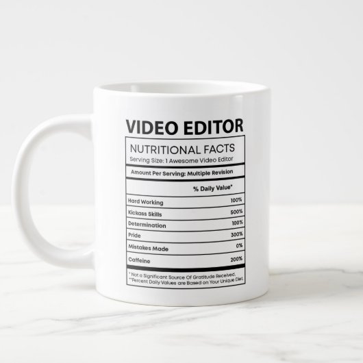 Voedingsffact | Video-editors Grote Koffiekop (Links)