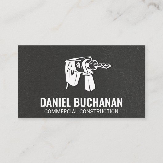 Voedingsgereedschap | Getextureerde muur en hout Visitekaartje (Voorkant)