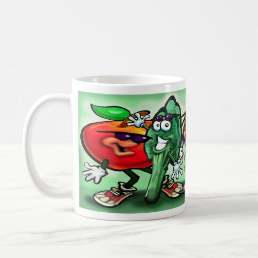 Voedingsgroepen Koffiemok (Links)