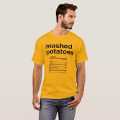 Voedingsinformatie van Aardappelpuree T-shirt (Voorkant volledig)