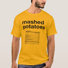 Voedingsinformatie van Aardappelpuree T-shirt