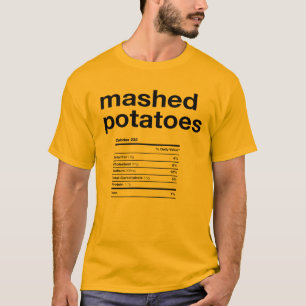 Voedingsinformatie van Aardappelpuree T-shirt