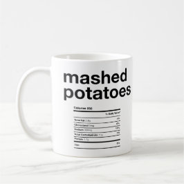 Voedingsinformatie voor Gepureerde Aardappelen Koffiemok