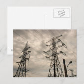 Voedingskabels Briefkaart (Voorkant / Achterkant)