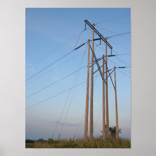 Voedingskabels Poster
