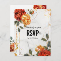 Voedingskeuze Marble Dreams: Orange Rose Elegance