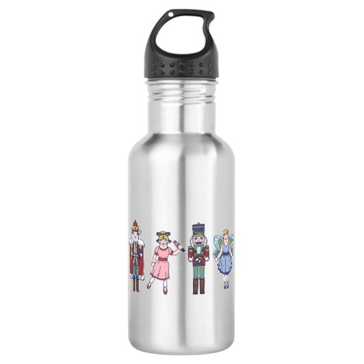 Voedingskraaktekens Waterfles (Voorkant)