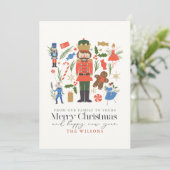 Voedingskraker Feestdagenkaart (Staand voorkant)