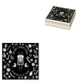 Voedingskraker Rubberstempel (Gestempeld)