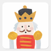 Voedingskraker Vierkante Sticker (Voorkant)