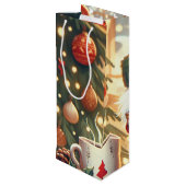 Voedingskraker Wijn Cadeautas (Achterkant Gekanteld)