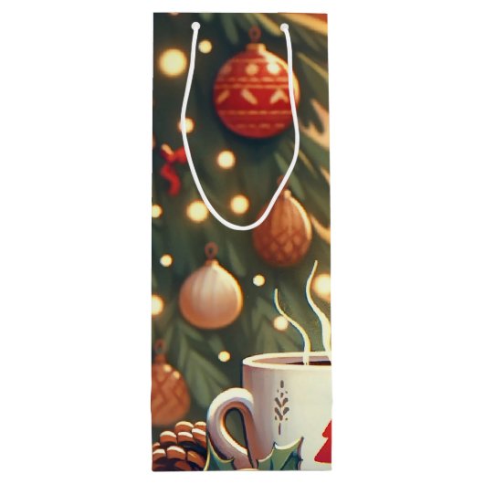 Voedingskraker Wijn Cadeautas (Achterkant)