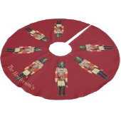 Voedingskrakers gepersonaliseerd kerstboom rok (Gekanteld)