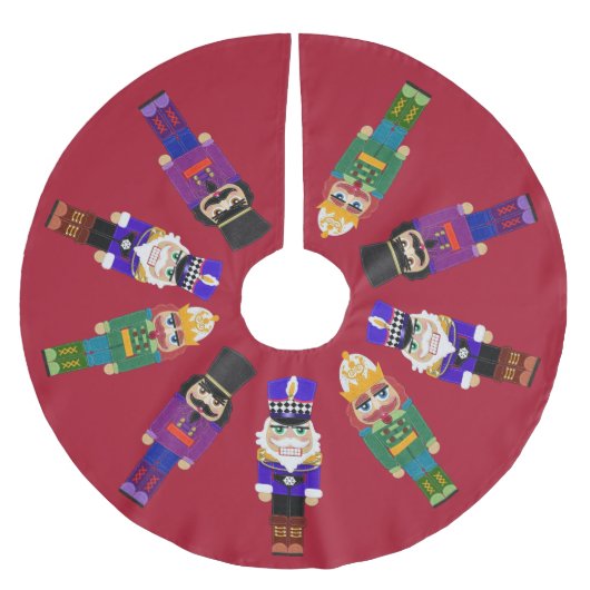 Voedingskrakers voelen zich verward met een tik kerstboom rok (Voorkant)