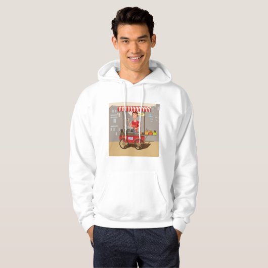 Voedingsleer Hoodie (Voorkant volledig)