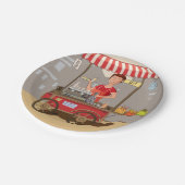 Voedingsleer Papieren Bordje (Gekanteld)