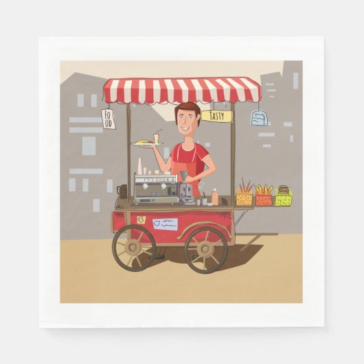 Voedingsleer Servet (Voorkant)