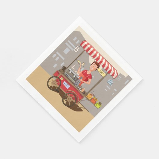 Voedingsleer Servet (Hoek)