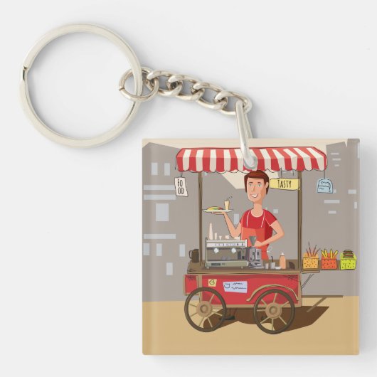 Voedingsleer Sleutelhanger (Voorkant)