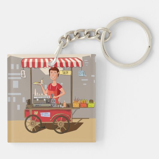 Voedingsleer Sleutelhanger (Achterkant)