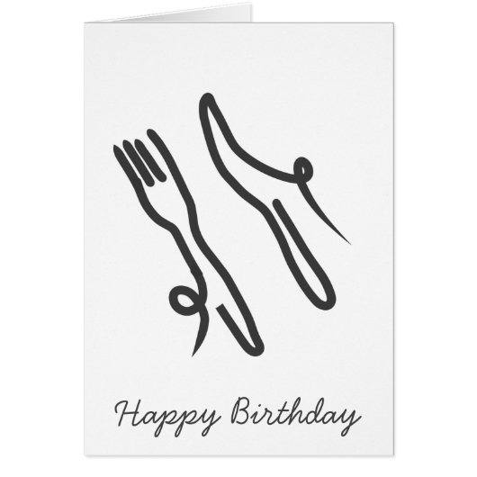 Voedingsmes en vork moderne grijs en wit (Voorkant)