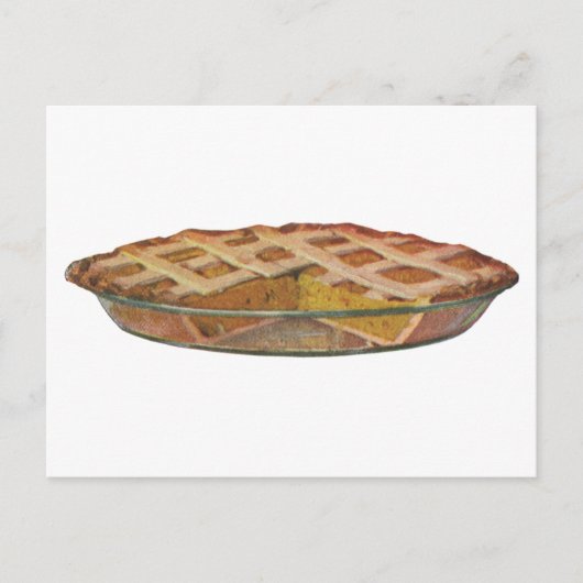  voedingsmiddelen, dessert, Thanksgiving Pumpkin P Feestdagenkaart (Voorkant)