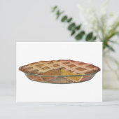 voedingsmiddelen, dessert, Thanksgiving Pumpkin P Kaart (Staand voorkant)