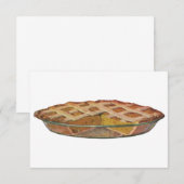 voedingsmiddelen, dessert, Thanksgiving Pumpkin P Kaart (Voorkant / Achterkant)