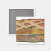  voedingsmiddelen, dessert, Thanksgiving Pumpkin P Magneet (Voorkant / Achterkant)