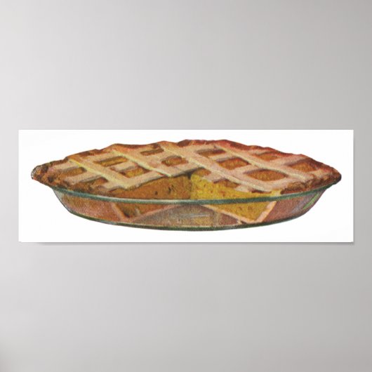  voedingsmiddelen, dessert, Thanksgiving Pumpkin P Poster (Voorkant)